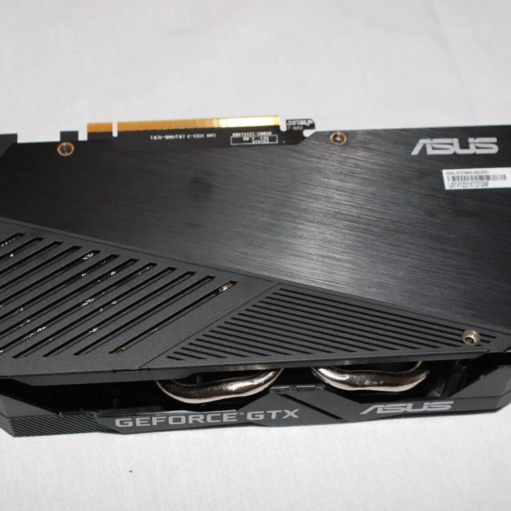 GPU ASUS 1660 Super EVO 6gb Graphics Card Nvidia *NEEDS FANS REPLACED!